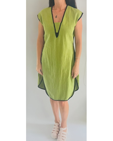Stefania green dress