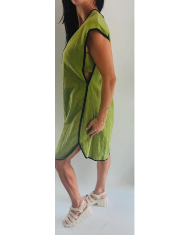 Stefania green dress