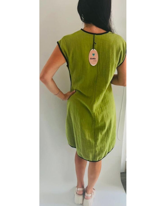 Stefania green dress