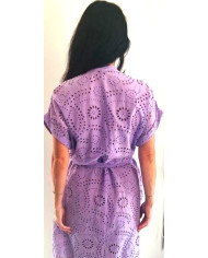Ariadne embroidered dress