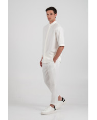 Πουκάμισο Vittorio Santo Off White