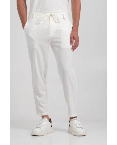 Παντελόνι Vittorio Santo Off White