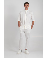 Παντελόνι Vittorio Santo Off White